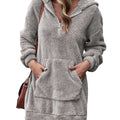 Sweatshirt Independent Station Double-Sided Fleece Hooded Loose Women'S Sweatshirt
