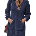 Sweatshirt Independent Station Double-Sided Fleece Hooded Loose Women'S Sweatshirt