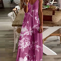 Summer New Women'S Dress Slim Slimming Holiday Bohemian Suspender