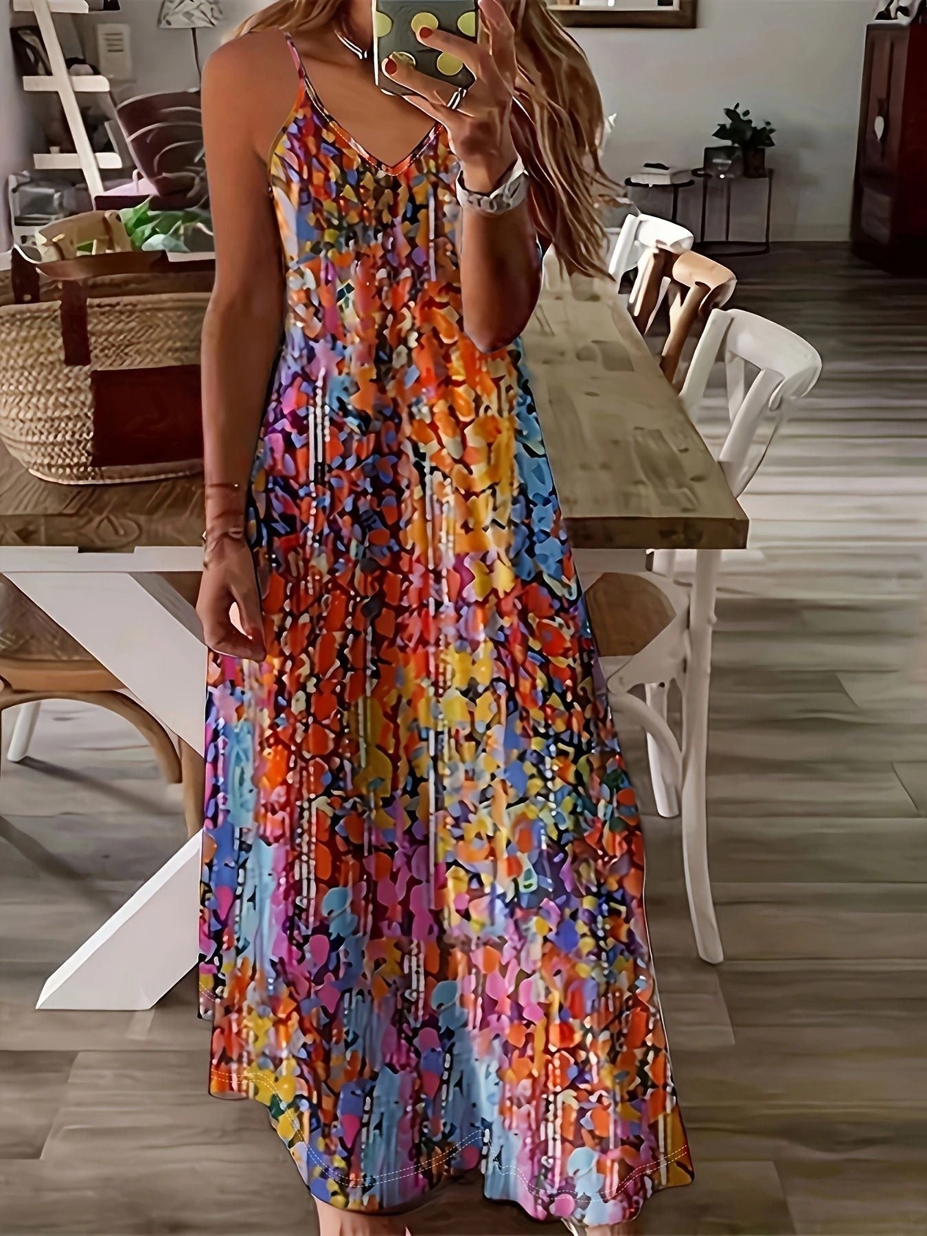 Aliexpress Cross-Border European And American Slip Dresses