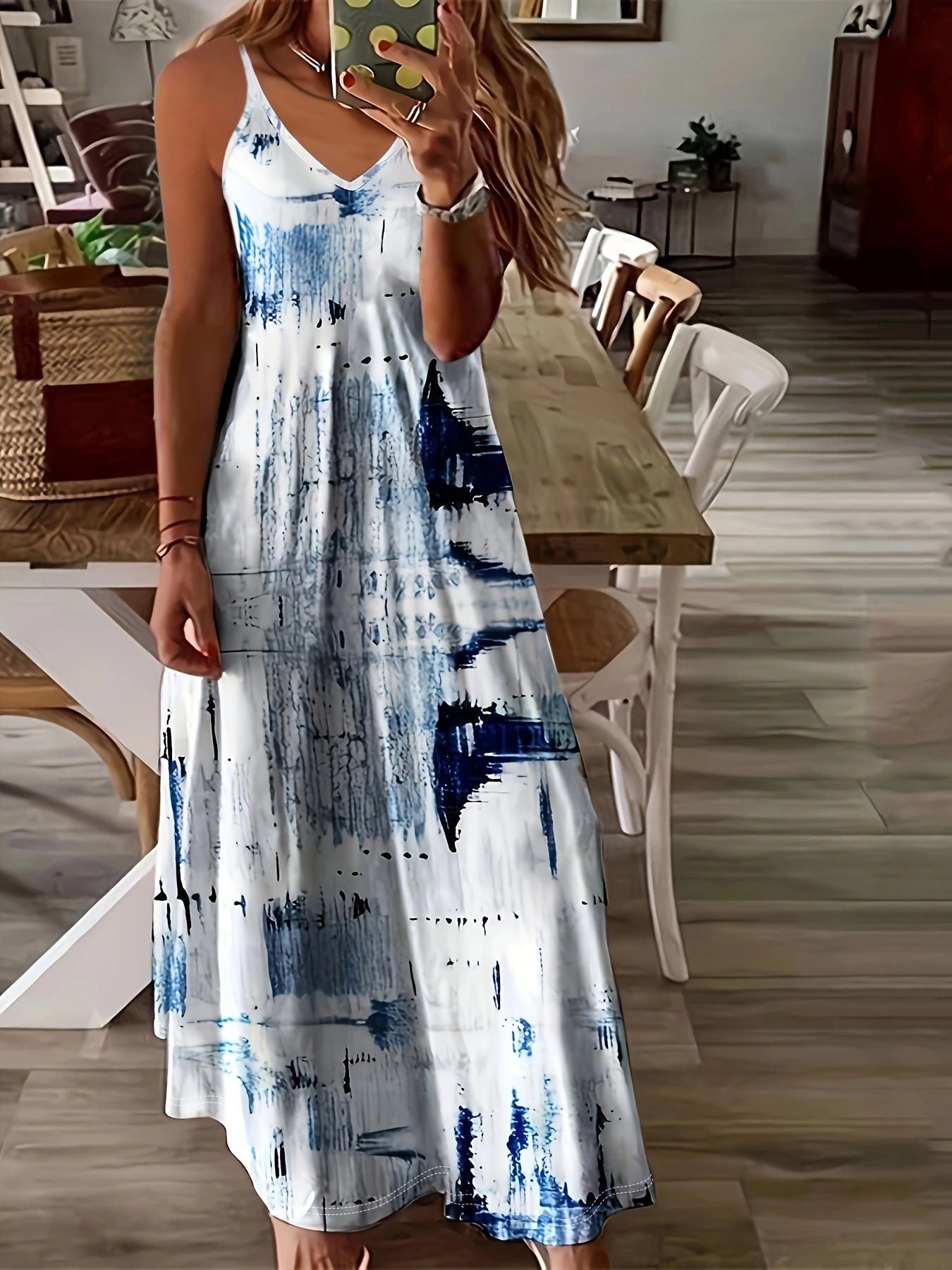 Aliexpress Cross-Border European And American Slip Dresses