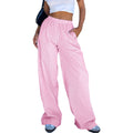 Wide-Leg Pants Casual Street Ins Fashion Loose High-Waisted Pants