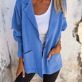 Casual Versatile Lapel Pocket Jacket Jacket