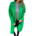 Winter Lapel Long Sleeve Casual Woolen Jacket
