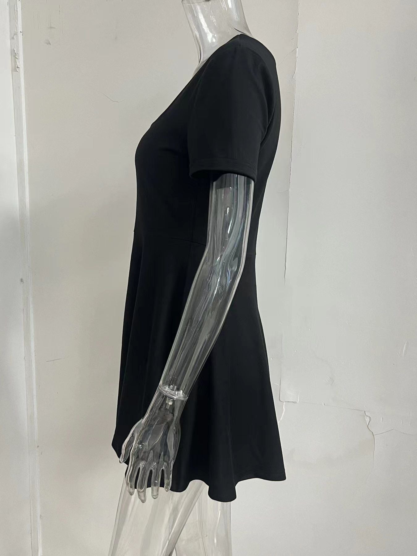 Low-Neck Dresses, Women'S Waist Slimming Dresses, Short Skirts,