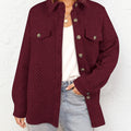 Pocket Lightweight Casual Jacket Cardigan Lapel Jacket Women'S