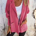 Casual Versatile Lapel Pocket Jacket Jacket