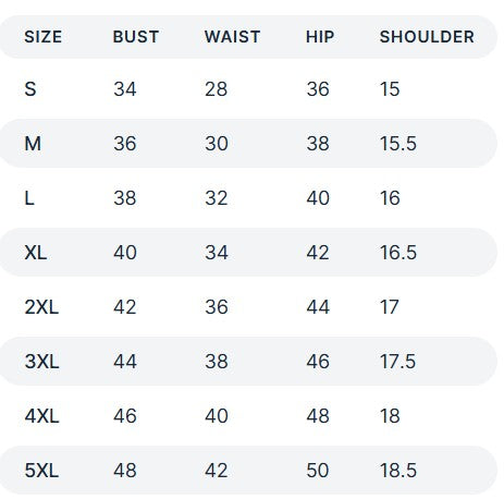 Size chart for Beau Blue Light Wash Frayed Exposed Seam Wide Leg Denim Overall